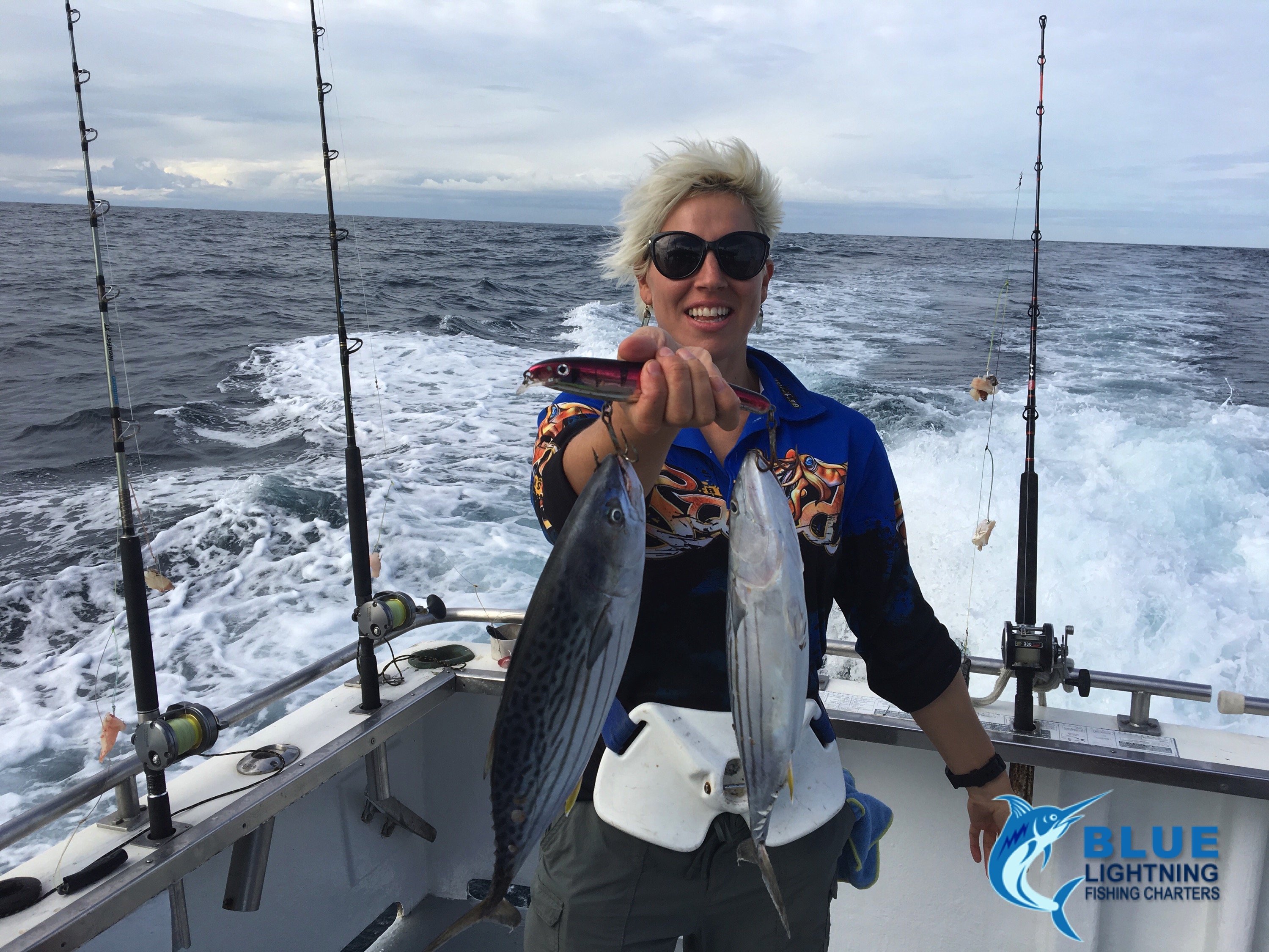 A mixed bag of Abrolhos Islands Fishing- Week 7 2016 - Blue Lightning  Fishing Charters